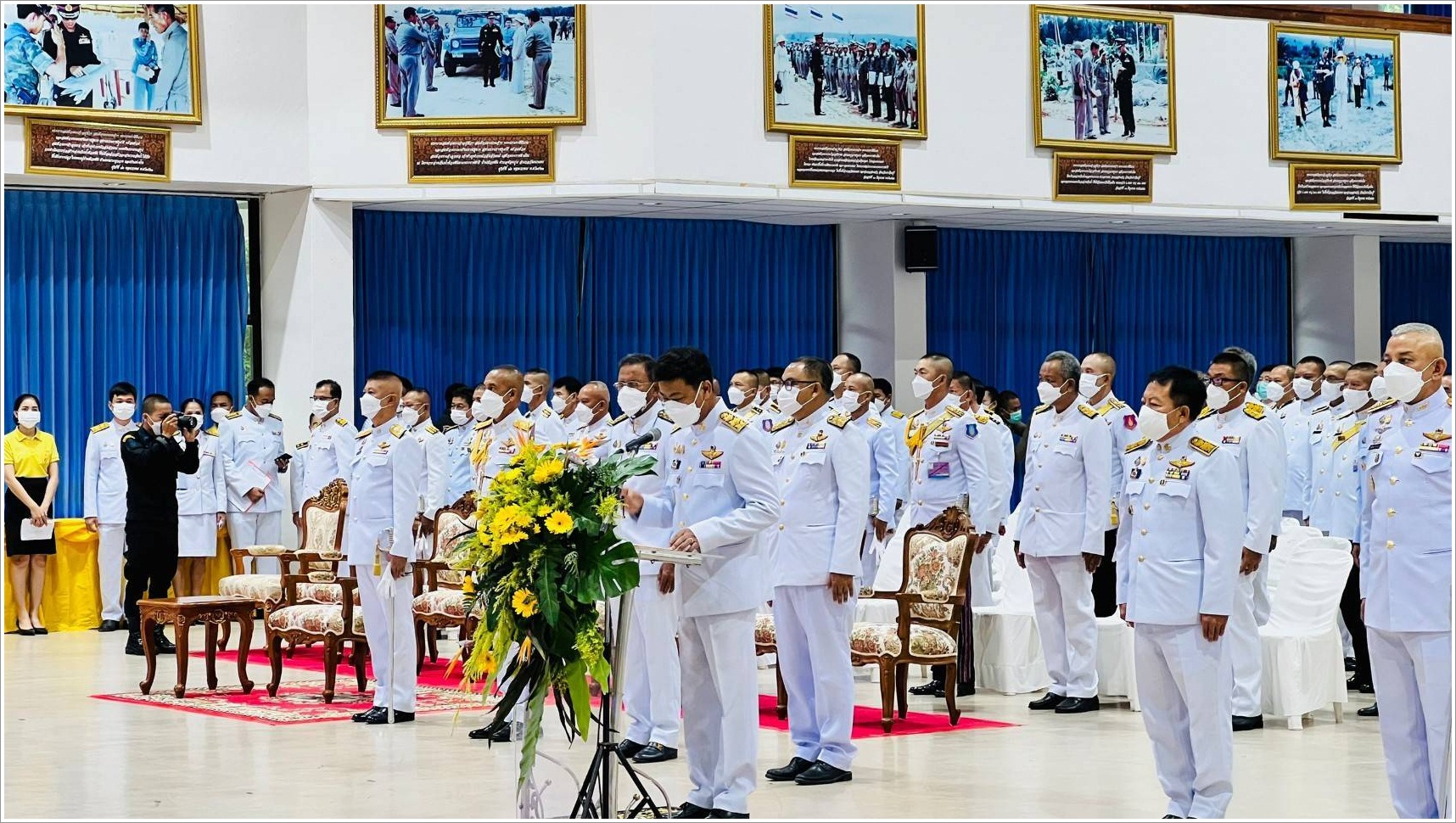 สำนักงานบังคับคดี ร่วมกิจกรรมเฉลิมพระเกียรติพระบาทสมเด็จพระเจ้าอยู่หัว พิธีทำบุญตักบาตรถวายพระราชกุศล เนื่องในโอกาสวันเฉลิมพระชนมพรรษา พระบาทสมเด็จพระเจ้าอยู่หัว 28 กรกฎาคม 2565